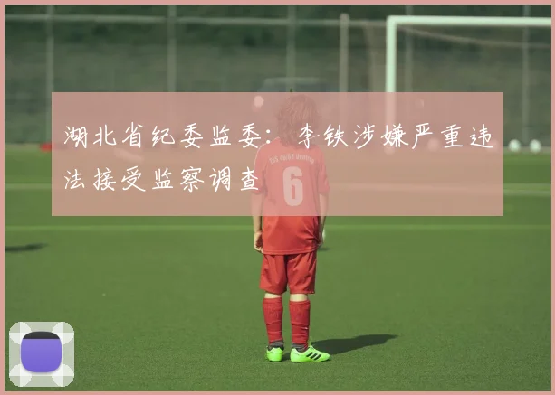 湖北省纪委监委：李铁涉嫌严重违法接受监察调查